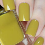 Dark Yellow Cream Polish