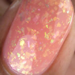 Glitter Pink Nail Polish